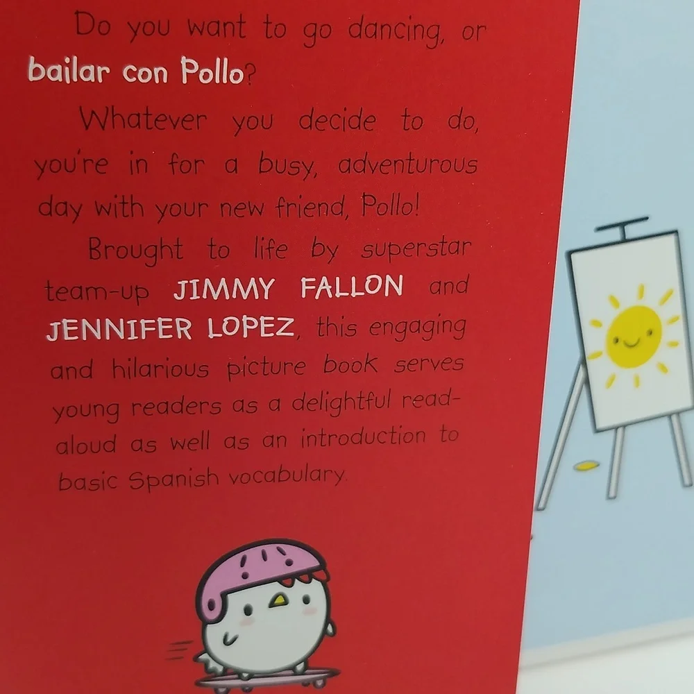 Con Pollo A Bilingual Playtime Adventure Kids Book - Jimmy Fallon Jennifer Lopez